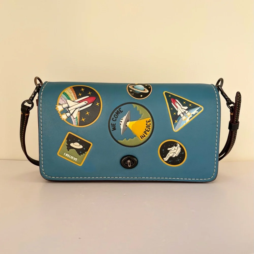 COACH Dinky With Space Patches